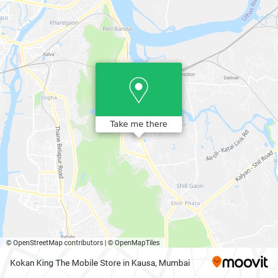 Kokan King The Mobile Store in Kausa map