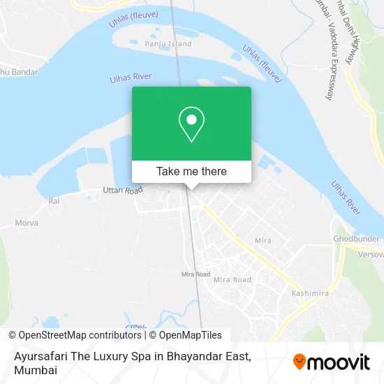 Ayursafari The Luxury Spa in Bhayandar East map