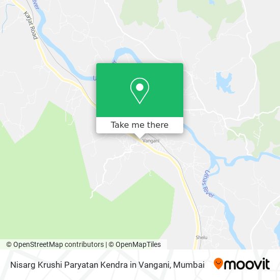 Nisarg Krushi Paryatan Kendra in Vangani map