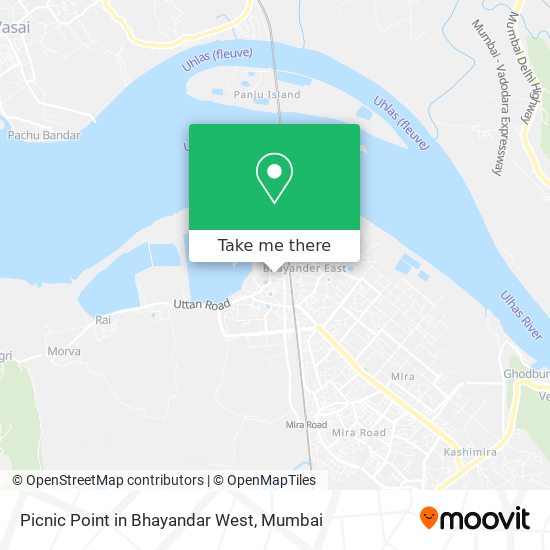 Picnic Point in Bhayandar West map