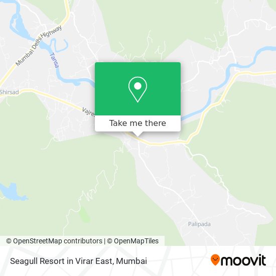Seagull Resort in Virar East map