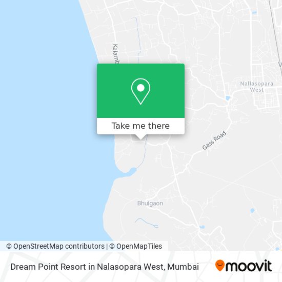 Dream Point Resort in Nalasopara West map