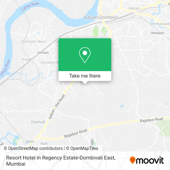 Resort Hotel in Regency Estate-Dombivali East map