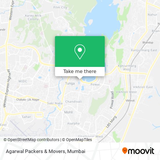 Agarwal Packers & Movers map