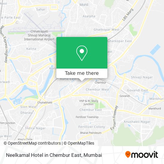 Neelkamal Hotel in Chembur East map