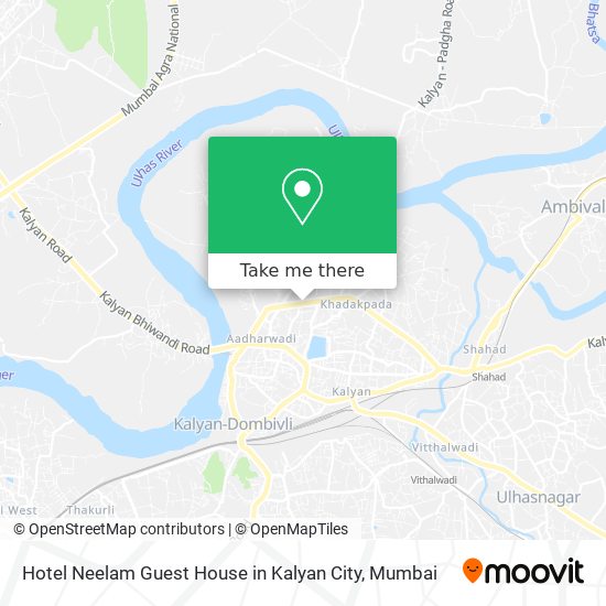 Hotel Neelam Guest House in Kalyan City map