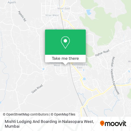 Mishti Lodging And Boarding in Nalasopara West map