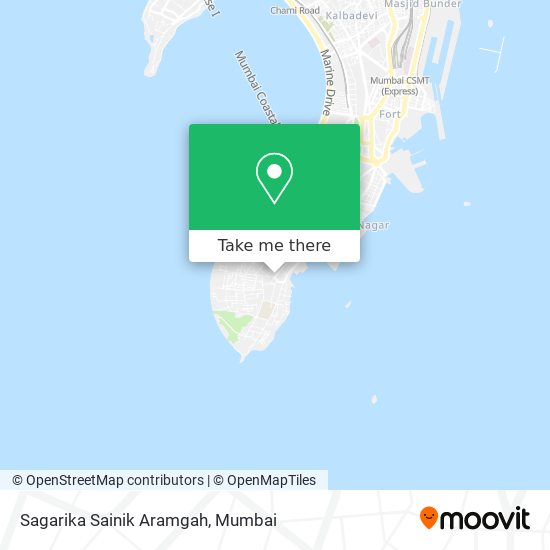 Sagarika Sainik Aramgah map