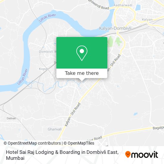 Hotel Sai Raj Lodging & Boarding in Dombivli East map