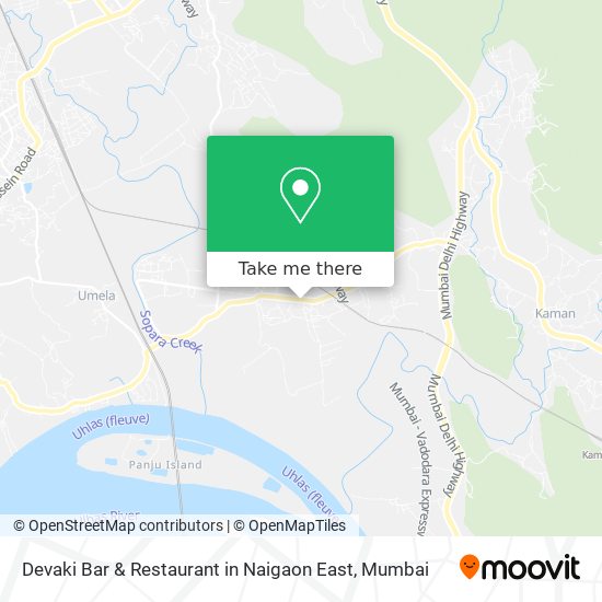 Devaki Bar & Restaurant in Naigaon East map