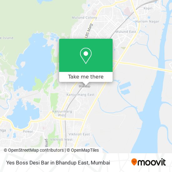 Yes Boss Desi Bar in Bhandup East map