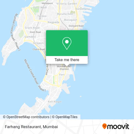 Farhang Restaurant map