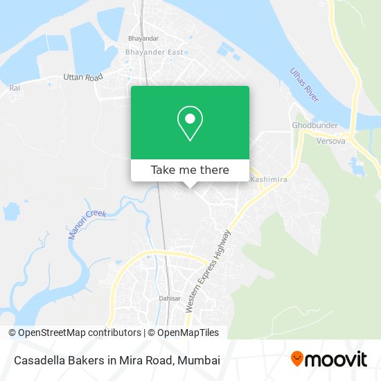 Casadella Bakers in Mira Road map