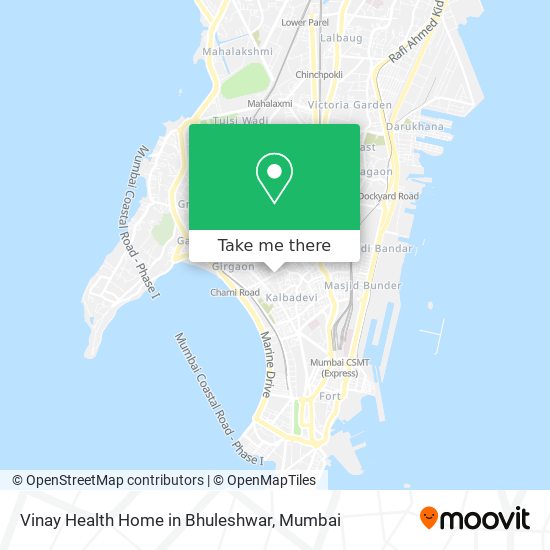 Vinay Health Home in Bhuleshwar map