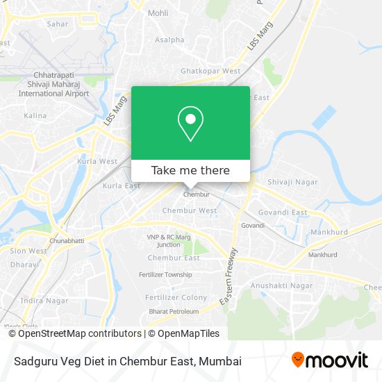 Sadguru Veg Diet in Chembur East map