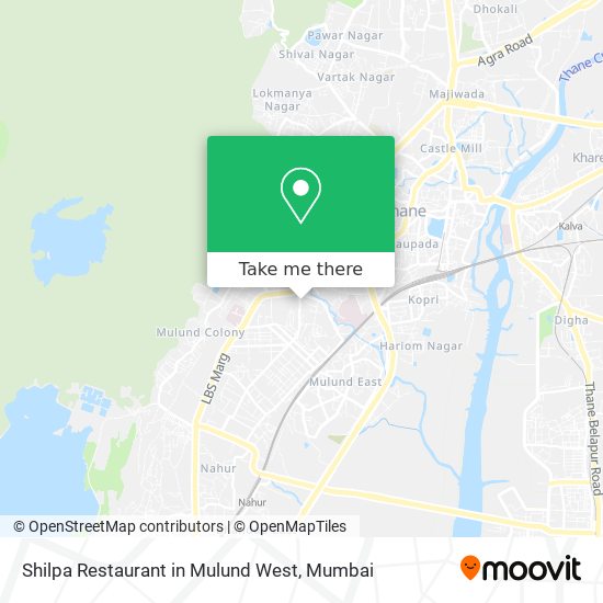 Shilpa Restaurant in Mulund West map