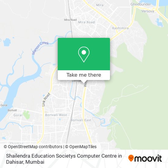 Shailendra Education Societys Computer Centre in Dahisar map