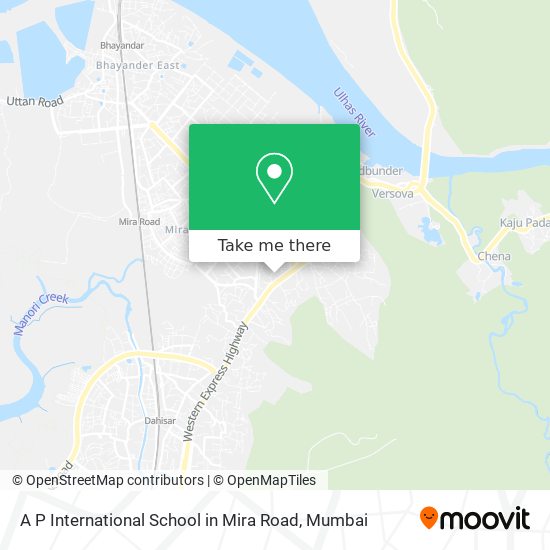 A P International School in Mira Road map