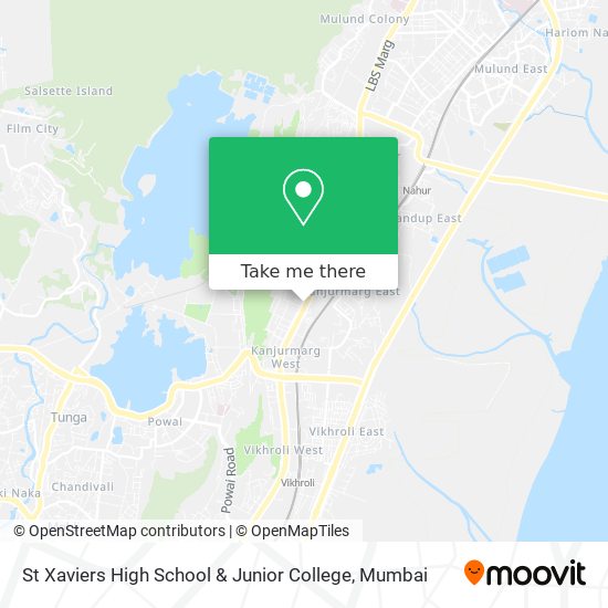 St Xaviers High School & Junior College map