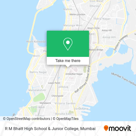 R M Bhatt High School & Junior College map