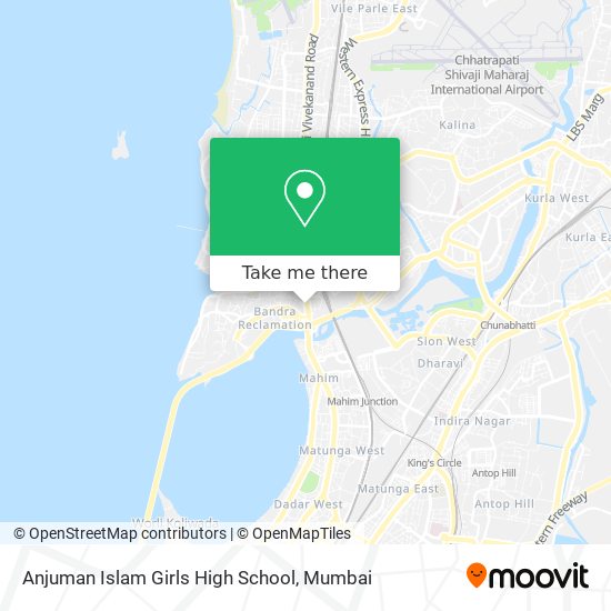 Anjuman Islam Girls High School map