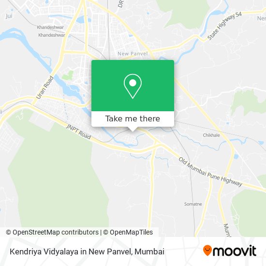 Kendriya Vidyalaya in New Panvel map