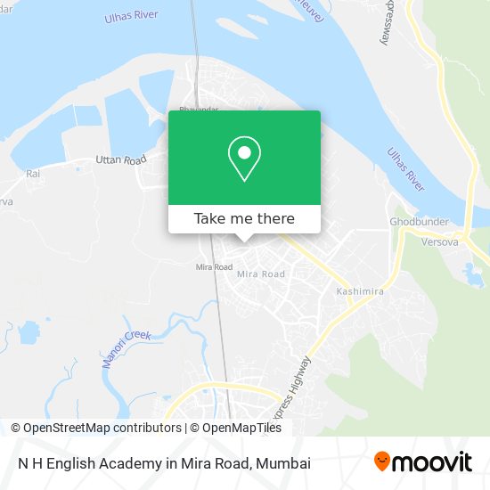 N H English Academy in Mira Road map