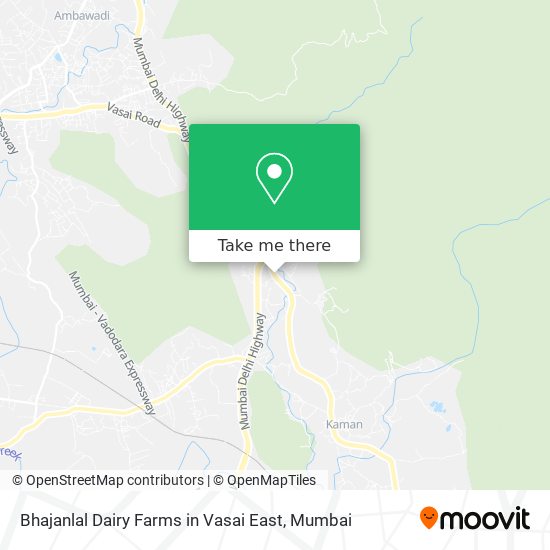 Bhajanlal Dairy Farms in Vasai East map