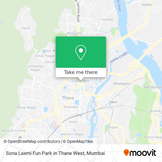 Sona Laxmi Fun Park in Thane West map