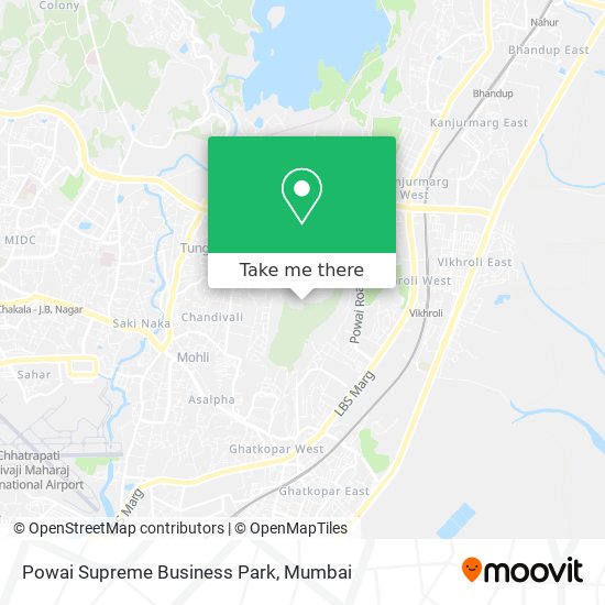 Powai Supreme Business Park map
