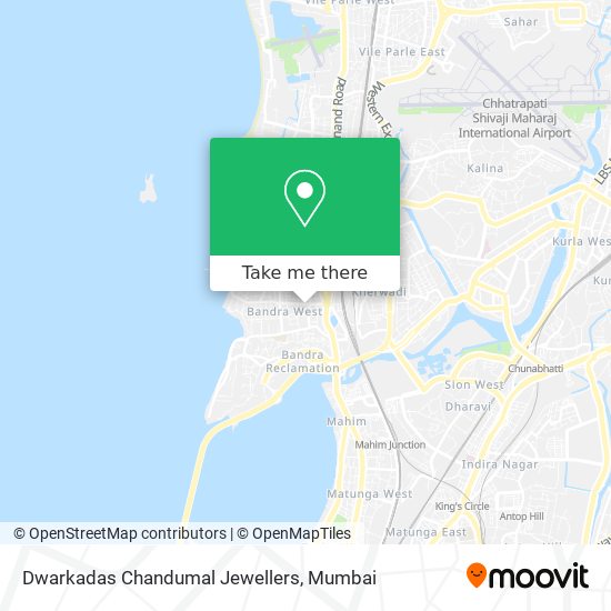 Dwarkadas Chandumal Jewellers map
