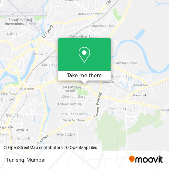 Tanishq map