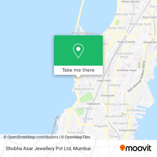 Shobha Asar Jewellery Pvt Ltd map