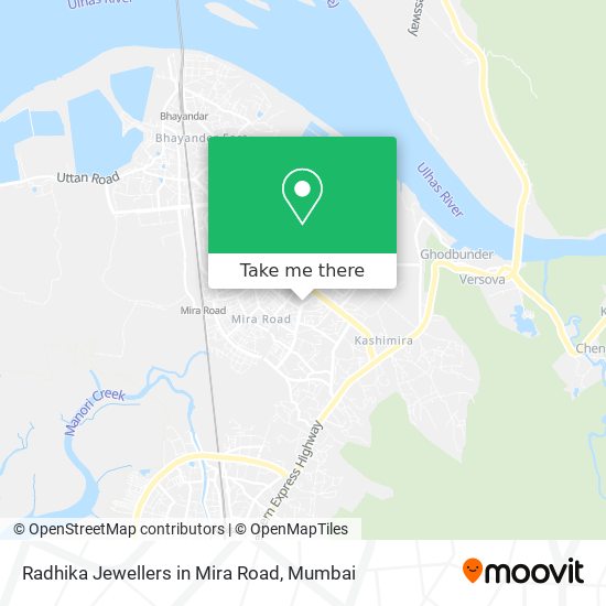 Radhika Jewellers in Mira Road map