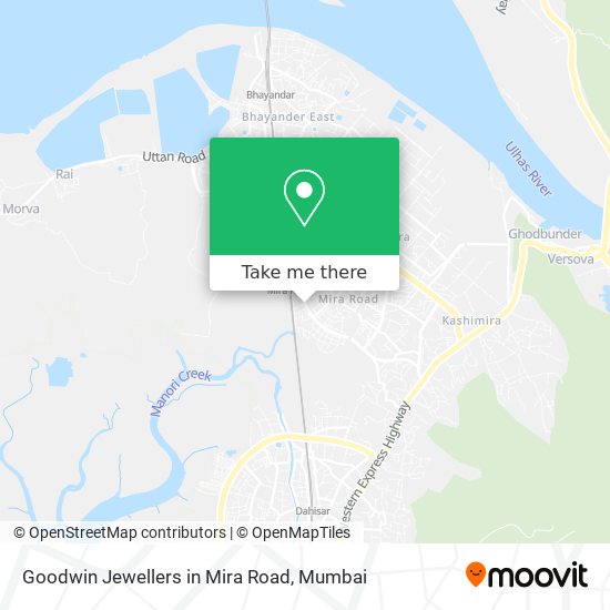 Goodwin Jewellers in Mira Road map