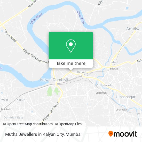 Mutha Jewellers in Kalyan City map