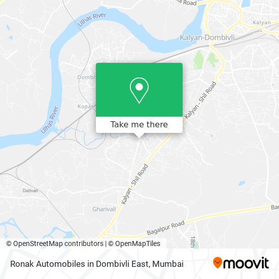 Ronak Automobiles in Dombivli East map