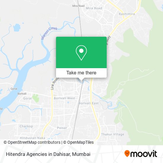 Hitendra Agencies in Dahisar map