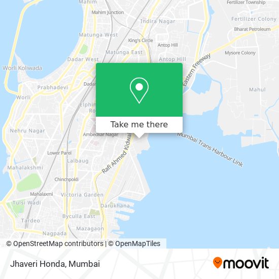 Jhaveri Honda map