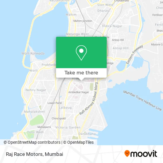 Raj Race Motors map