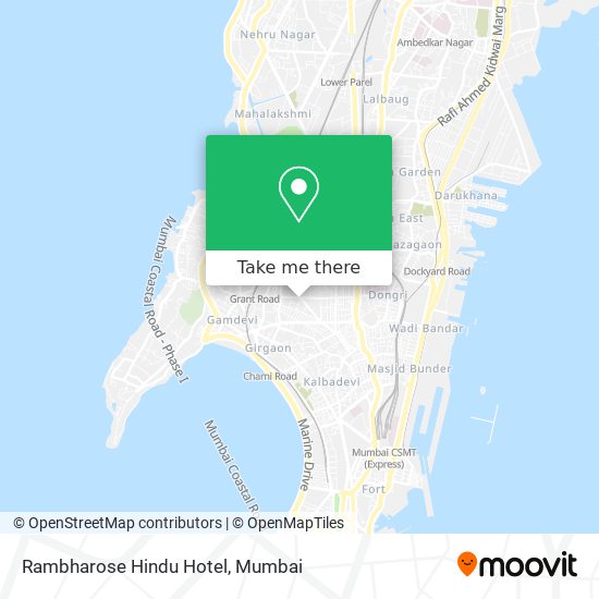 Rambharose Hindu Hotel map