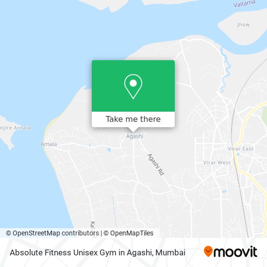 Absolute Fitness Unisex Gym in Agashi map