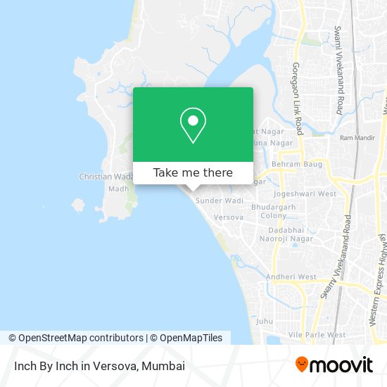 Inch By Inch in Versova map