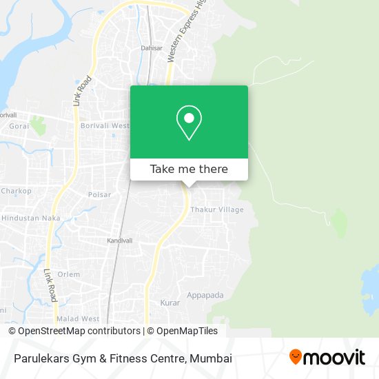 Parulekars Gym & Fitness Centre map