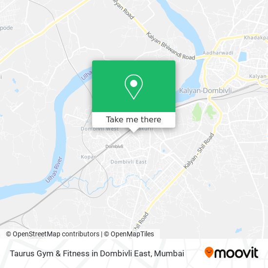 Taurus Gym & Fitness in Dombivli East map
