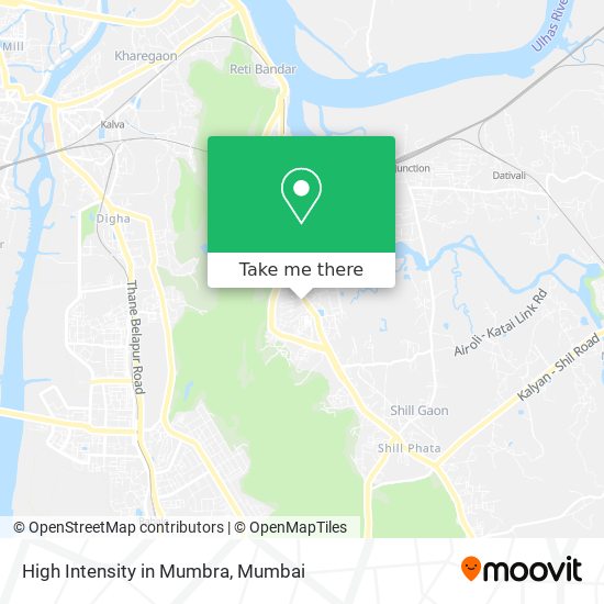 High Intensity in Mumbra map