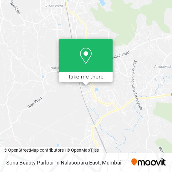 Sona Beauty Parlour in Nalasopara East map
