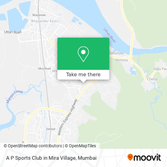 A P Sports Club in Mira Village map