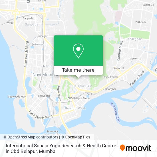 International Sahaja Yoga Research & Health Centre in Cbd Belapur map