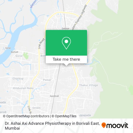 Dr. Ashai Axi Advance Physiotherapy in Borivali East map